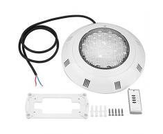 30W 3 LED RGB Piscina Subacuática Luz Brillante con Florero de Control Remoto Base Pond Garden Fiesta Socialme-EU