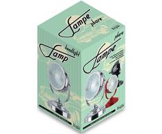 Neoly Lámpara de Mesa ILA3951150, Metal, Gris, 20 x 17