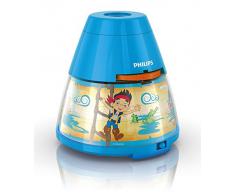 Philips Disney Jake - Proyector y luz nocturna 2 en 1 LED, color azul