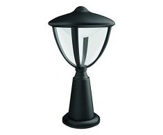 Philips myGarden Robin - Aplique Ascendente con Sensor, iluminación Exterior, LED, luz Blanca cálida, 4,5 W, IP44, Altura 87,2 cm, Color Negro