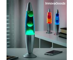 InnovaGoods Magma Lámpara de Lava, Rojo
