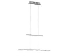 Wofi 7613.04.64.0000 - Lámpara de techo colgante (LED), niquelado