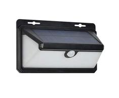 XXZJD Luz Solar, Reflector Inducción del Cuerpo Humano, Foco LED Proyector con Sensor De Movimiento Patio Impermeable Lámpara De Pared La Luz De Calle Villa