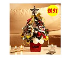 WUFANGFF Mini Árbol De Navidad Luz Desktop Traje De Árbol De Navidad Christmas Tree Decoraciones,A50Cm