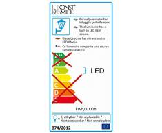 Konstsmide Estaca LED Foco/Jardín Foco Monza 77 cm Aluminio, orientable, IP44, 3 W; 7969 - 000