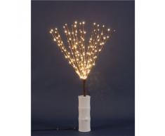 Rama marrón, 80 LED luz cálida, 75 cm, iluminación decorativa, ramas luminosas, luces para la casa