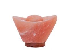 Lámpara de sal de roca de cristal del Himalaya 100% original Lámpara de sal de lingote de 2-3 kg, adecuada para luz nocturna de varias ocasiones