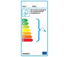 EGLO ALBACETE lámpara de Pared, Acero, Braun-Kupfer, 26.5 x 28 x 25.5 cm