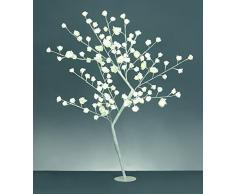 Árbol de la flor de Rose blanca del LED de 1.2m - uso de interior y al aire libre