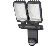 Brennenstuhl City LV5405 1179660 - Foco exterior con sensor de movimiento (luces LED, 54 x 0,5 W, IP44)