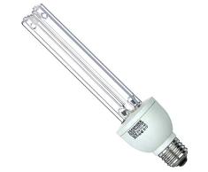 Lámpara de cuarzo compacta de 185 nm, 220 V, 25 W, para la oficina del hotel, casquillo E27