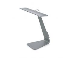 Vansuky LED recargable mesa Lamp(800mA), Touch Control 3 niveles regulable ajustable domicilio LED Base de aluminio + ABS cortina luces de mesa de escritorio de lectura lámpara USB carga, diseño elegante para el hogar y decoración