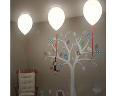 Creative Globo de cristal Kid habitación de luces de techo simple para la habitación del bebé - Lámpara de techo pasillo balcón lámparas de techo