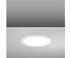 RZB Zimmermann de montaje LED de Downlight 901484.002 3000 K d317 h23,2 Toledo Flat Downlight fijo/orientable 4051859087052