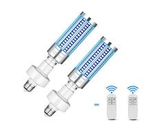 l/ámpara germicida de luz de desinfecci/ón UV CHuangQi Esterilizador germicida de ozono UV 60W UV 60W UV Germicida Bombilla Desinfecci/ón Bombilla UVC Led Ma/íz Bombilla L/ámpara germicida UV
