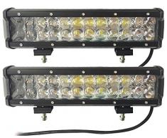 Leetop 2X 72W 90 Grados LED Faro de Trabajo LED Luz de lnundaciÃ³n Proyector de Luz 4D Ojo de Pez LED IP67 Impermeable Luz LÃ¡mpara IluminaciÃ³n