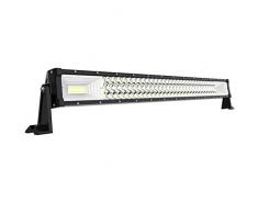 Barra de luz LED Rigidon 22 pulgadas 270 W 7D LED barra de luz de conducción impermeable foco de inundación Combo haz de luz antiniebla luces de trabajo camión todoterreno SUV ATV 4 WD coche barco