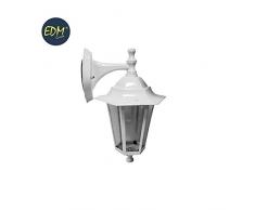 APLIQUE FAROL ALUMINIO BLANCO MOD. ZURICH 60W E27 IP44