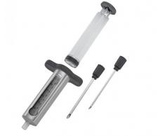 KÃ¼chenprofi 1063602800 pipeta para Salsas e inyector de Adobo - Pipetas para Salsas e inyectores de Adobo (Inyector de Adobo, 40 ml, Acero Inoxidable, Plata, 81 mm, 262 mm)