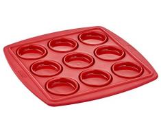 Tefal Proflex - Molde de Magdalenas (para 9 Muffins Magdalenas, Silicona Platinium Antiadherente de Alta Calidad, Apto para microondas, Horno y Nevera, Entre 40º C y 250º C)