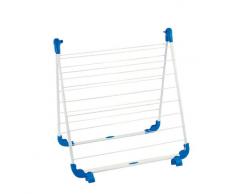 axentia 251503 - Tendedero plegable, color blanco y azul