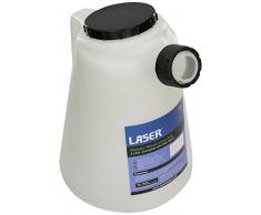 Laser 3842 - Jarra de plástico graduada (5 litros), color blanco