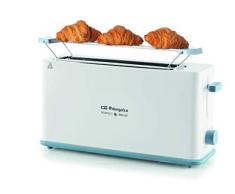 Orbegozo Tostador TO 4014 Ranura Larga, 850W, Blanco, 7 Niveles de Tostado