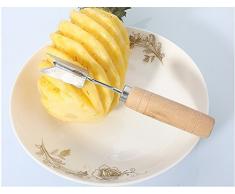Generic acero inoxidable frutas piña descorazonador de cortadoras pelador Parer cortador pelador de cortador de cocina fácil herramientas