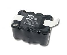 vhbw Batería NiMH 3300mAh (14.4V) para robot aspirador Home Cleaner Solac Ecogenic AA3400 como YX-Ni-MH-022144, NS3000D03X3.