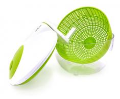Culina Centrifugadora para ensalada, Escurridor Giratorio, 3 litros Compacto, Eficiente, Construcción Duradera, Características Ergonómicas, Preparaciones Saludables y Sabrosas