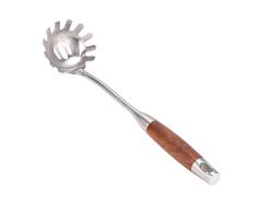Rockyin Herramienta de la cocina de la cucharada de fideos garra de acero inoxidable Colador Cuchara Tenedor Pasta