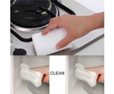 Redredfire Juego de 10 esponjas mágicas para limpiar platos de cocina, esponja, suciedad, herramienta de limpieza para oficina, pared o coche