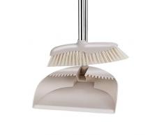 Escoba Y Recogedor De Mango Largo, para Hogar, Vestíbulo, Tienda, Garaje, Escuelas, Iglesia