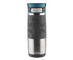 Contigo Vaso Termico Transit Autoseal, Termo Café, Taza de Viaje en acero inoxidable, Vaso Termo antigoteo, Copa con Tapa fácil de limpiar sin BPA, 470 ml