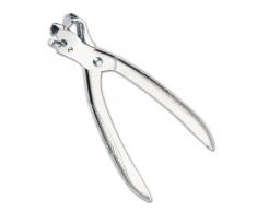 BOJ 01100 - Abrelatas manual con forma de tenaza, color plateado