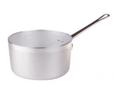 Ollas de Alta cazuela Agnelli, BLTF de Aluminio, con Mango de Acero Inoxidable, Plata, 1,5 litros