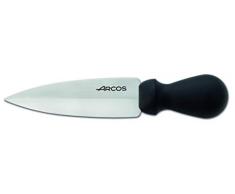 Arcos 792600 - Cuchillo de queso parmesano (acero inoxidable, 140 mm, mango de polipropileno, color negro, y plástico)
