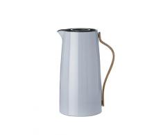 Stelton Emma - Jarra tÃ©rmica para cafÃ© (1,2 L, Acero Inoxidable, plÃ¡stico ABS, Mango de Madera de Haya), Color Azul