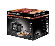Russell Hobbs Sous Vide - Olla de cocción lenta (al vacío, recipiente cerámica, 6 raciones, digital, ref. 25630-56) Negro