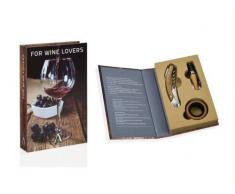 Andrea House - Set 3 Accesorios Vino 17,6X11,2X3Cm (CC66178)