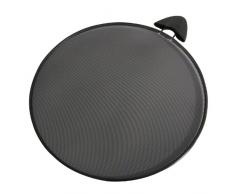 Metaltex 206429080 - Tapa de protecciÃ³n para sartenes y ollas (29Â cm, Resina epoxi), Color Blanco y Negro