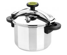 Monix Classica - Olla a presión tradicional de 10 litros, acero inoxidable, 24 cm, color gris