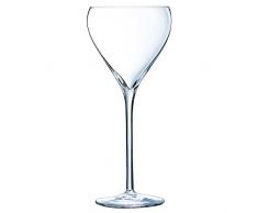 Arcoroc Brio Copas de champÃ¡n, Vidrio, transparente