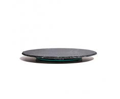 Boska Lazy, tabla de cortar queso, accesorios de cocina, Slate/acero inoxidable, 359004