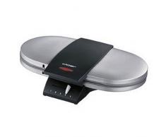 Cloer Gofrera eléctrica 1329, 1200 W, Negro, Acero inoxidable