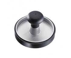 Westmark Uno Molde y Prensa para Hamburguesa, Aluminio, Negro