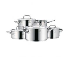 WMF Gourmet Plus-BaterÃa de Cocina, Cromargan Acero Inoxidable, 5 Piezas, 3 olla pequeñas