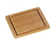 WMF Bamboo Tabla de Cortar de Madera de BambÃº con Surco para LÃ­quidos, 26 x 20 cm