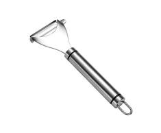 conisy Pelador Verduras y Frutas,Profesional Acero Inoxidable Universal Pelador para Manzanas Patata Tomates Espárrago Zanahoria (1 Piezas)