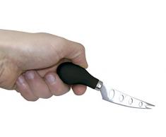 NERTHUS Set Cuchillos para Queso, Negro, 17.8 x 16.6 x 3.1 cm